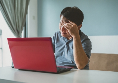 older person distressed